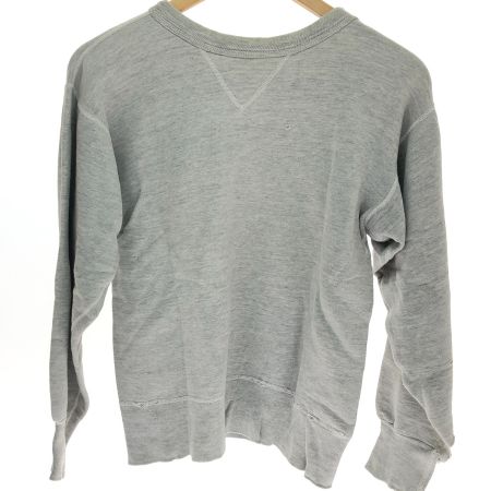  50s Unknown スウェット 貼り付け前Vガゼットスウェット SIZE 不明 古着 トレーナー グレー