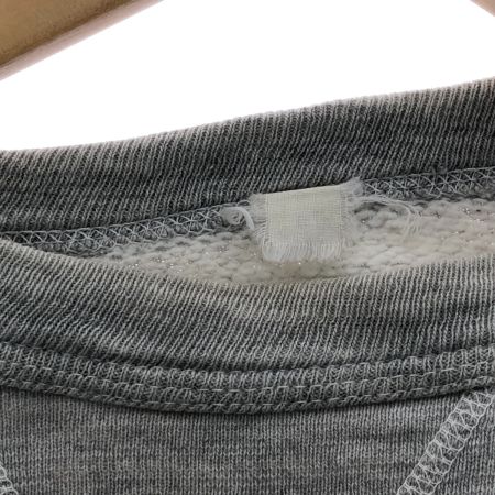  50s Unknown スウェット 貼り付け前Vガゼットスウェット SIZE 不明 古着 トレーナー グレー