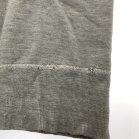  50s Unknown スウェット 貼り付け前Vガゼットスウェット SIZE 不明 古着 トレーナー グレー