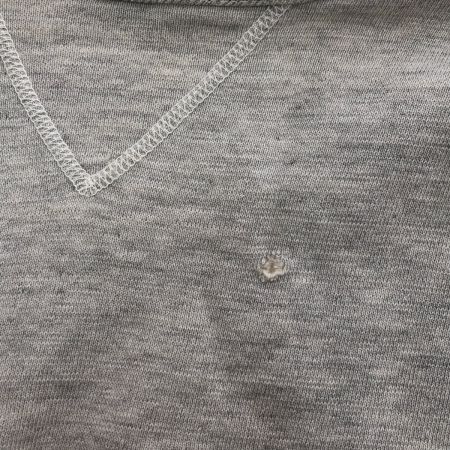  50s Unknown スウェット 貼り付け前Vガゼットスウェット SIZE 不明 古着 トレーナー グレー