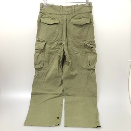  50s French Army ミリタリーパンツ　サイズ不明　古着 M４７前期 オリーブ