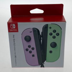□□ Nintendo ニンテンドウ switch　コントローラ　Joy-Con(L) パステルパープル/(R) パステルグリーン Bランク