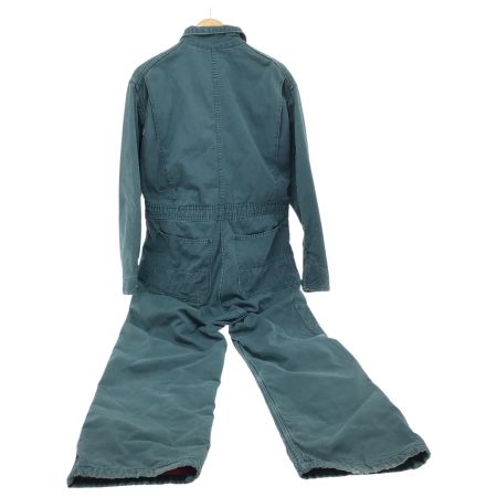  50~60s SNO KING パンツ オールインワン 42 フロントCONMARジッパー ポケット菱形TALON 古着 グリーン