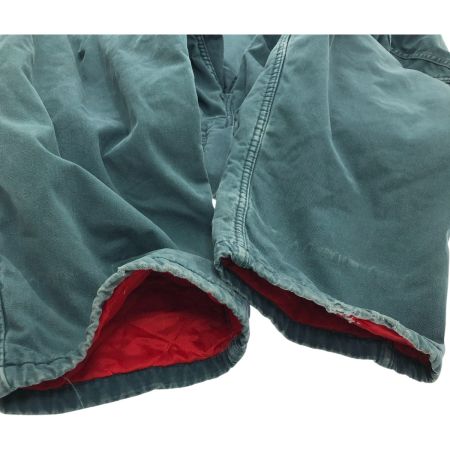  50~60s SNO KING パンツ オールインワン 42 フロントCONMARジッパー ポケット菱形TALON 古着 グリーン