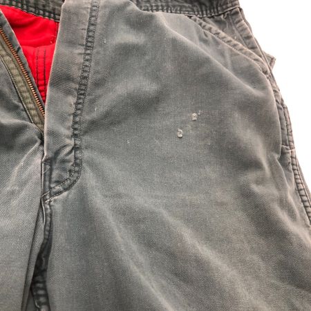  50~60s SNO KING パンツ オールインワン 42 フロントCONMARジッパー ポケット菱形TALON 古着 グリーン