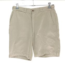 □□ 50s PENNEYS(BIG MAC) ハーフパンツ　ARMY TWLL　サイズ不明　片爪GRIPPERジッパー ベージュ 古着 Cランク