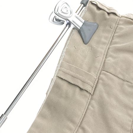  50s PENNEYS(BIG MAC) ハーフパンツ　ARMY TWLL　サイズ不明　片爪GRIPPERジッパー ベージュ 古着