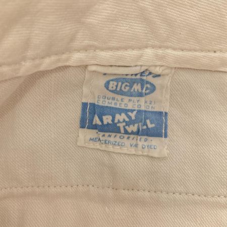  50s PENNEYS(BIG MAC) ハーフパンツ　ARMY TWLL　サイズ不明　片爪GRIPPERジッパー ベージュ 古着