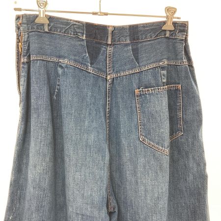  50s JCPenney(ERWIN) ジーンズ　片爪GRIPPERジッパー UFOリベット　サイズ不明 インディゴ 古着