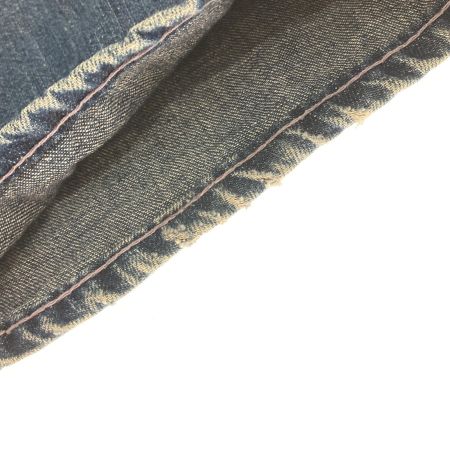 50s JCPenney(ERWIN) ジーンズ　片爪GRIPPERジッパー UFOリベット　サイズ不明 インディゴ 古着