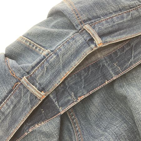  50s JCPenney(ERWIN) ジーンズ　片爪GRIPPERジッパー UFOリベット　サイズ不明 インディゴ 古着