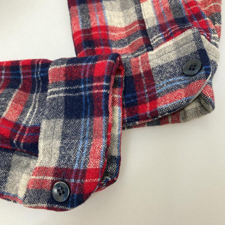  70s PENDLETON 長袖チェックシャツ　 USA製　Ｍサイズ レッド 古着