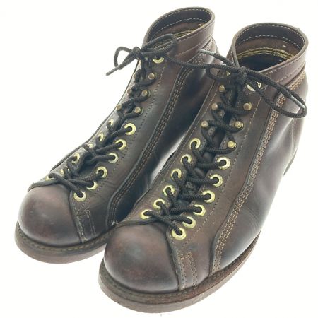  Thorogood モンキーブーツ　ジェニュインレザー　8D(26cm相当) 824-4335 ダークブラウン