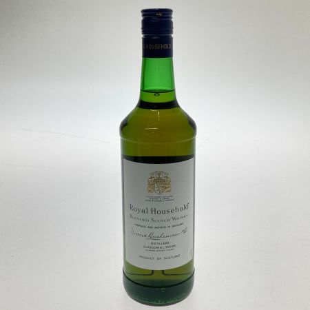   ロイヤルハウスホールド　ブレンテッドスコッチウイスキー 未開栓