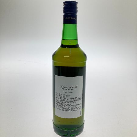   ロイヤルハウスホールド　ブレンテッドスコッチウイスキー 未開栓