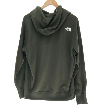  THE NORTH FACE ザノースフェイス パーカー スクエアロゴフーディ SIZE M  NT12141 オリーブ