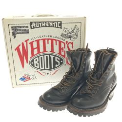 □□ WHITE'S BOOTS ブーツ　スモークジャンパー　旧ロゴ　6 1/2D(24.5cm) ブラウン Cランク