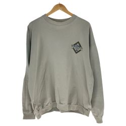 □□ 80~90s Green Brand スウェット トレーナー Lサイズ 古着 アメリカ製 ベージュ Cランク