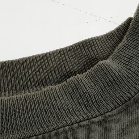  80~90s Green Brand スウェット トレーナー Lサイズ 古着 アメリカ製 ベージュ