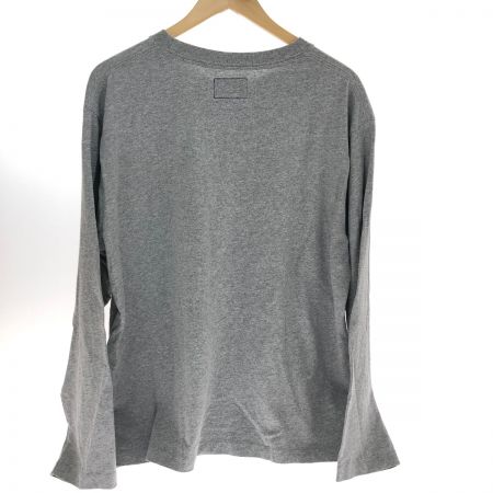  THE NORTH FACE ザノースフェイス 長袖Tシャツ ロンT カットソー パープルレーベル ロングスリーブ SIZE L NT3961N ライトグレー