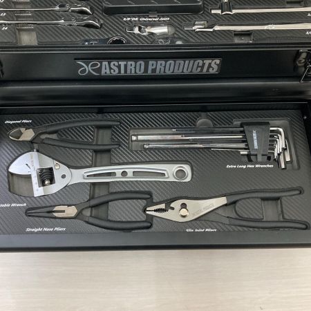  ASTRO PRODUCTS アストロプロダクツ ツールセット マットブラック ミリ 76点組 TS203 ブラック