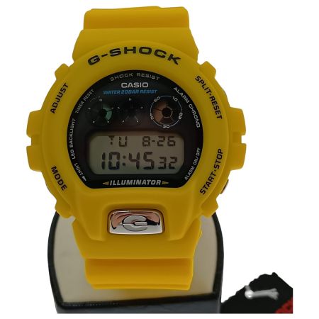  CASIO カシオ 腕時計　G-SHOCK　6900シリーズ　30周年モデル 特別パッケージ DW-6900TR-9JR イエロー