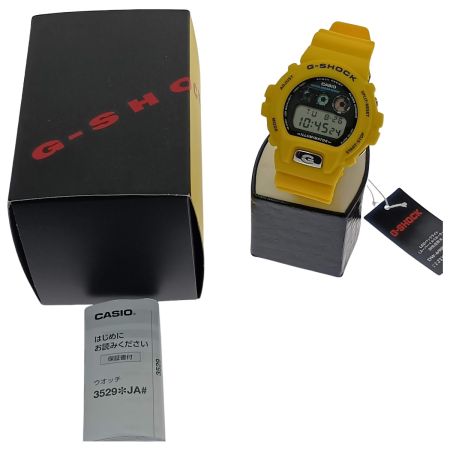  CASIO カシオ 腕時計　G-SHOCK　6900シリーズ　30周年モデル 特別パッケージ DW-6900TR-9JR イエロー