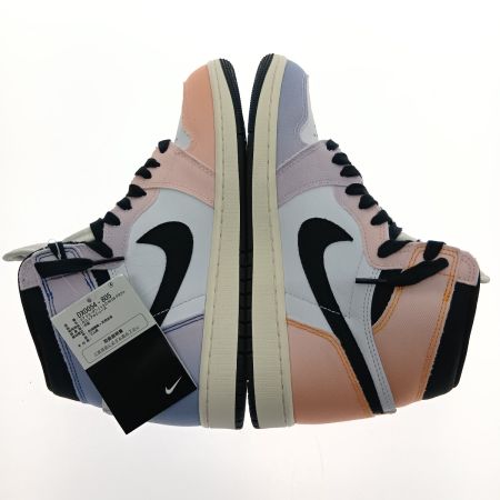  NIKE ナイキ スニーカー エアジョーダン1 ハイ OG マルチカラー　27ｃｍ DX0054-805 ホワイト×パープル