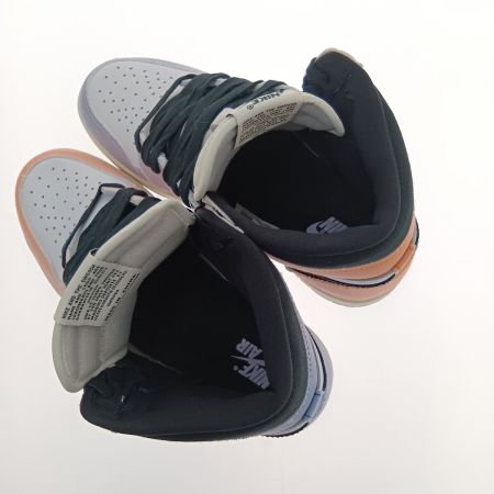  NIKE ナイキ スニーカー エアジョーダン1 ハイ OG マルチカラー　27ｃｍ DX0054-805 ホワイト×パープル