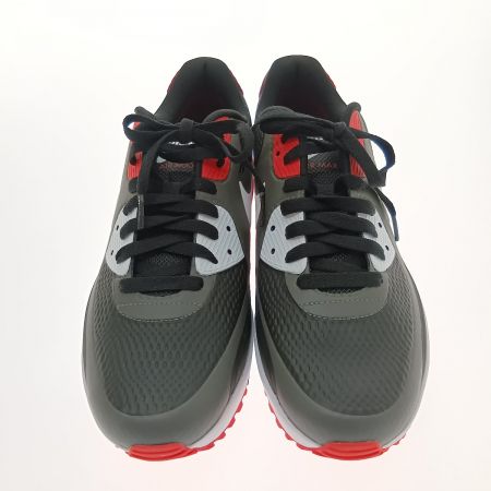  NIKE ナイキ エア マックス 90 ゴルフ メンズ ゴルフ シューズ  27cm CU-9978-010 ブラック×レッド