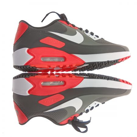  NIKE ナイキ エア マックス 90 ゴルフ メンズ ゴルフ シューズ  27cm CU-9978-010 ブラック×レッド
