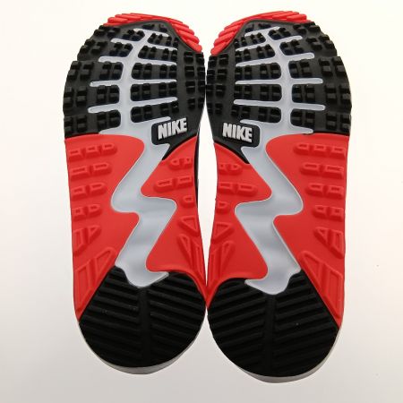  NIKE ナイキ エア マックス 90 ゴルフ メンズ ゴルフ シューズ  27cm CU-9978-010 ブラック×レッド