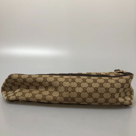  GUCCI グッチ トートバッグ  GGキャンバス アビー キャンバス×レザー 141472 ブラウン