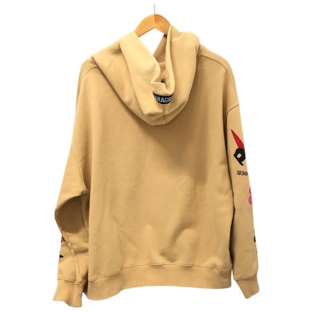  PARGRAPH パーカー プルオーバーパーカー FREEサイズ ベージュ