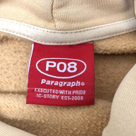  PARGRAPH パーカー プルオーバーパーカー FREEサイズ ベージュ