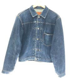 □□ LEVI'S リーバイス 古着 デニムジャケット 506XX 1st復刻 90s Levis 大戦モデル 日本製 95年製 L インディゴ Cランク