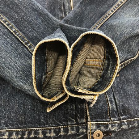  LEVI'S リーバイス 古着 デニムジャケット 506XX 1st復刻 90s Levis 大戦モデル 日本製 95年製 L インディゴ