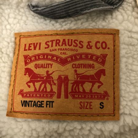  LEVI'S リーバイス ジャケット コーデュロイボアジャケット SIZE S 古着 PC9-79129-0033 グレー