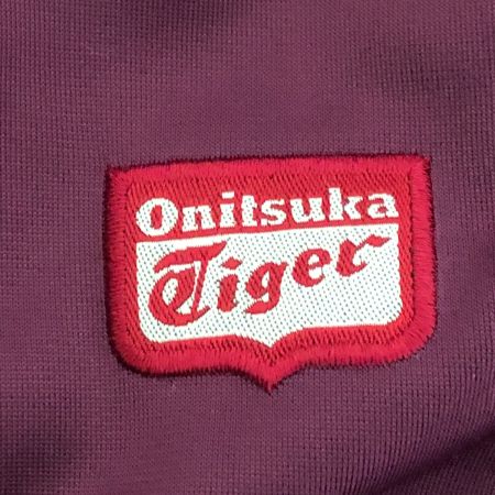  Onitsuka Tiger オニツカタイガー ジャージ トラックジャケット 古着 SIZE S OKJ056 ワインレッド