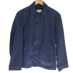 □□ 60s U.S.NAVY ジャケット サブマリンジャケット 34 serval ジッパー ネイビー Cランク