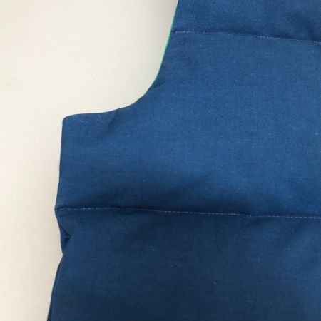  GERRY ジェリー ベスト リバーシブルダウンベスト SIZE M 古着 ブルー