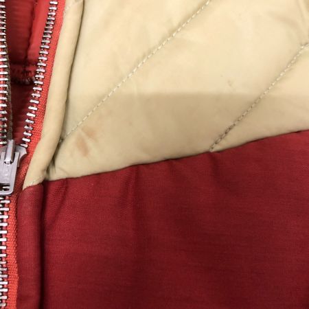  70s wrangler ベスト 古着 棒TALONジッパー SIZE S ブラウン