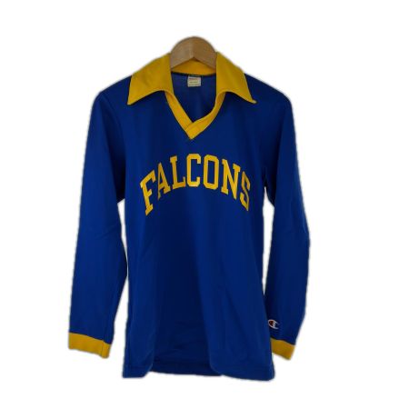  80s Champion カットソー 長袖カットソー SIZE S トリコタグ後期 古着 ブルー