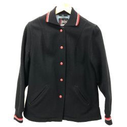 □□ 60s Whiting ジャケット スタジャン SIZE S 古着 14 ブラック Cランク