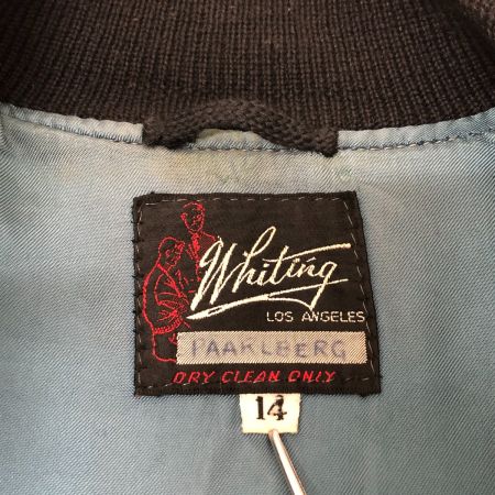  60s Whiting ジャケット スタジャン SIZE S 古着 14 ブラック