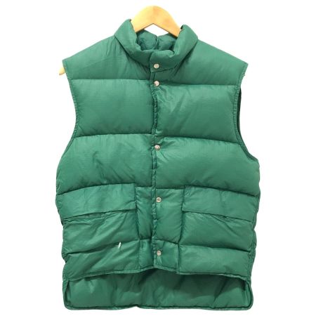  70s WOOLRICH ベスト ダウンベスト 古着 グリーン
