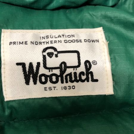  70s WOOLRICH ベスト ダウンベスト 古着 グリーン