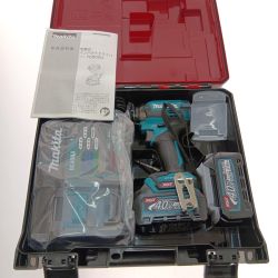 □□ MAKITA マキタ 充電式インパクトドライバ　40ｖ TD002GRDX ブルー Sランク