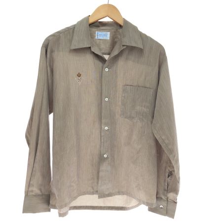  60~70s PENNEYS(TOWNCRAFT) シャツ 開襟シャツ 60~70s PENNEYS(TOWNCRAFT) SIZE M Plusタグ 古着 ベージュ