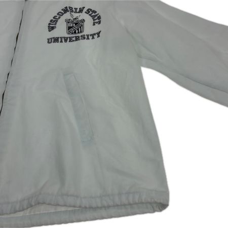  60s Champion KNITWEAR ジャケット フード付きスイングトップ SIZE L 古着 ホワイト